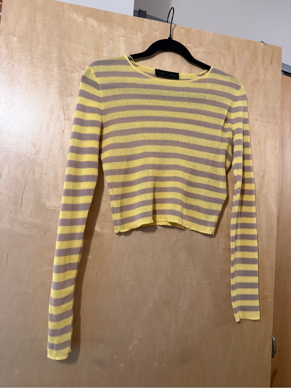 STRIPED CROPPED JUMPER